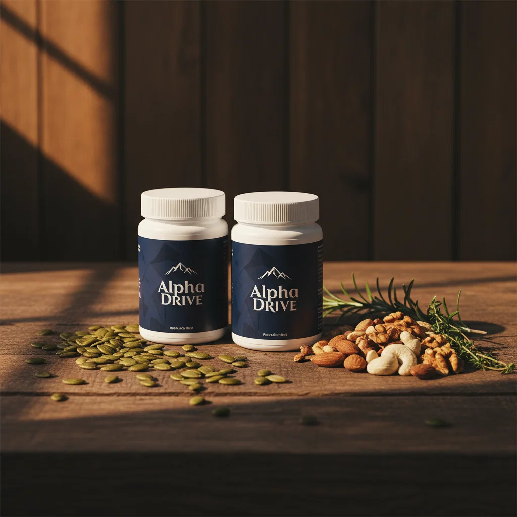 Alpha Drive pot met pompoenzaden en natuurlijke ingrediënten - lycopeen pompoenzaad extract capsules